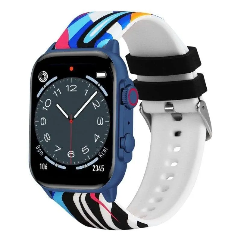 Trevi T-FIT 458 A Bluetooth 44mm AMOLED Cinturino Multicolore Multisport - immagine 1
