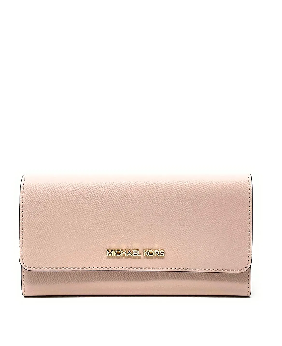 Michael Kors Portafoglio da viaggio da donna Jet Set grande, Fard in polvere., LARGE, classico - immagine 1