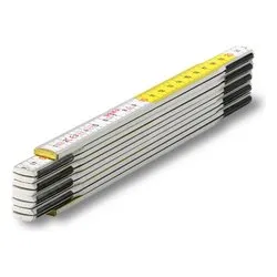 Doppio metro legno HF 2/10 (2m x 17mm) Bianco 53021201 - immagine 1