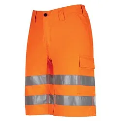 Bermuda Altair alta visibilità (taglia l ) HI-LIGHT Orange fluo CY305OF-L - immagine 1