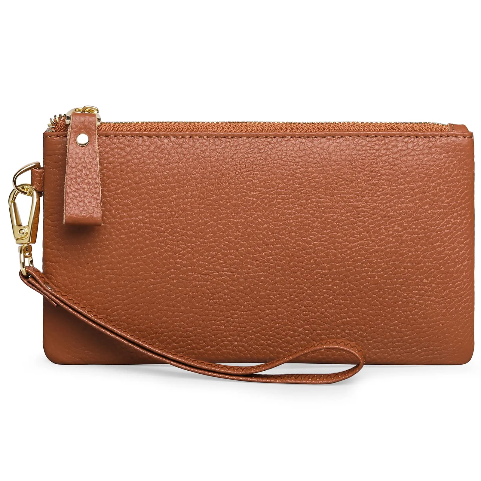 SENDEFN Pochette Donna Borsetta Piccola Portafoglio con Cinturino Da Polso Blocco Rfid Borse Clutch - immagine 1