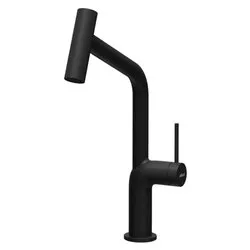 Miscelatore lavello doccetta estraibile LOCH Nero MOKLOCBK - immagine 1