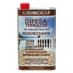 Impermeabilizzante Fessurizzante Difesa Terrazze (1Lt) Trasparente 84277 - immagine 1