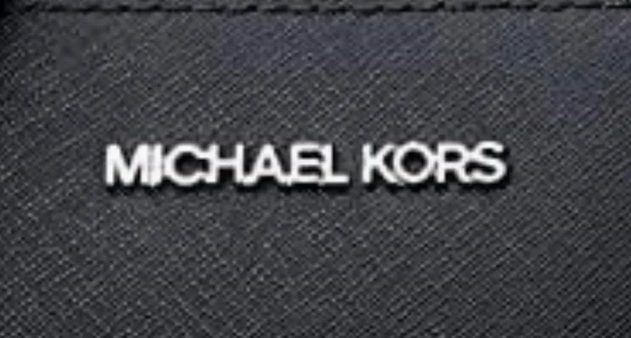 Michael Kors Jet Set, Borsa a tracolla con logo, nero/argento, 38 EU - immagine 8