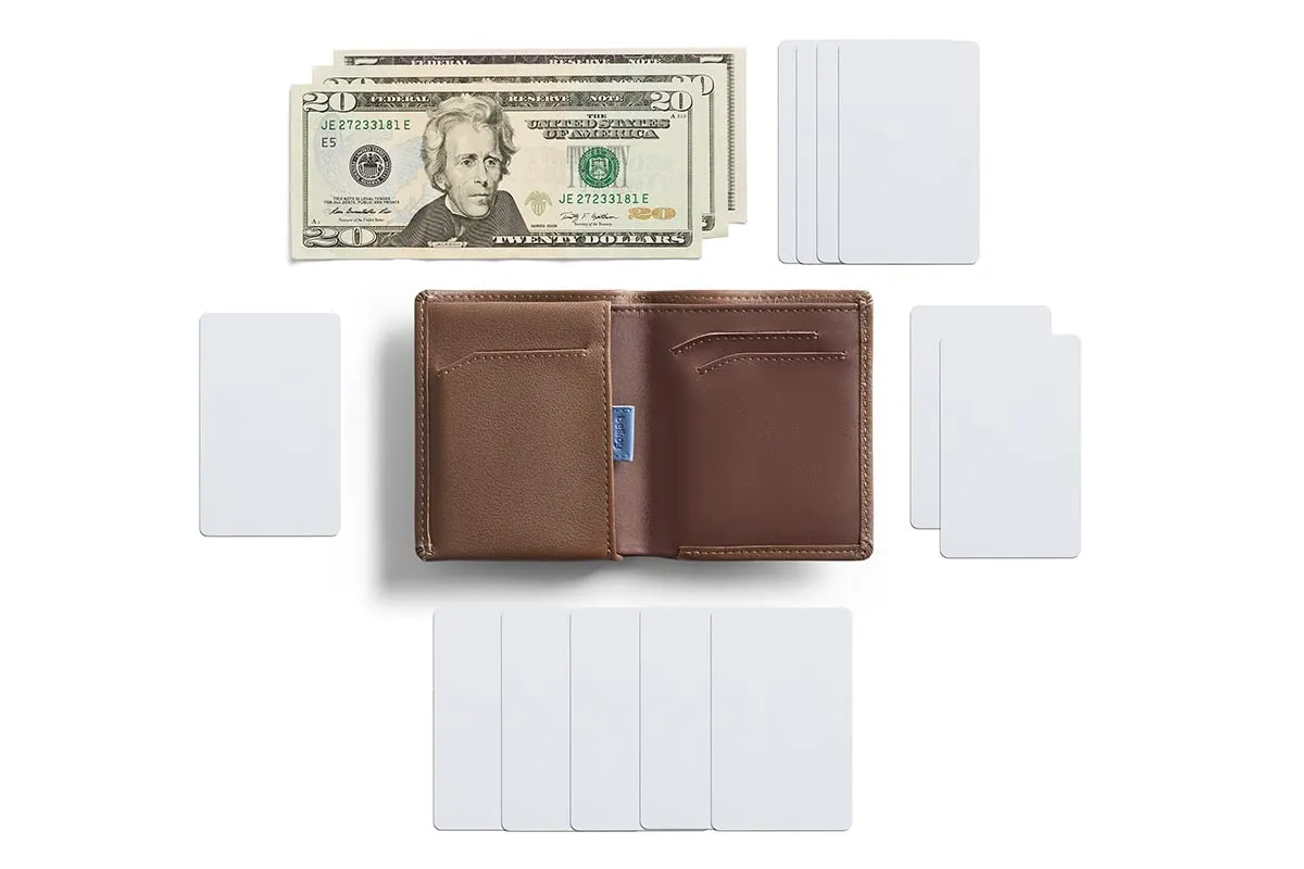 Bellroy Note Sleeve, Portafoglio sottile in pelle - Hazelnut - immagine 4