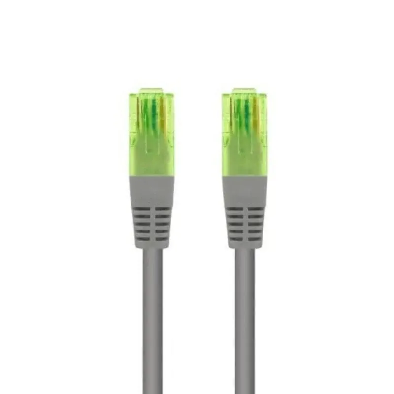 Cavo Rete RJ45 Nanocable CAT.6 UTP AWG26 CCA 5m Grigio - immagine 1