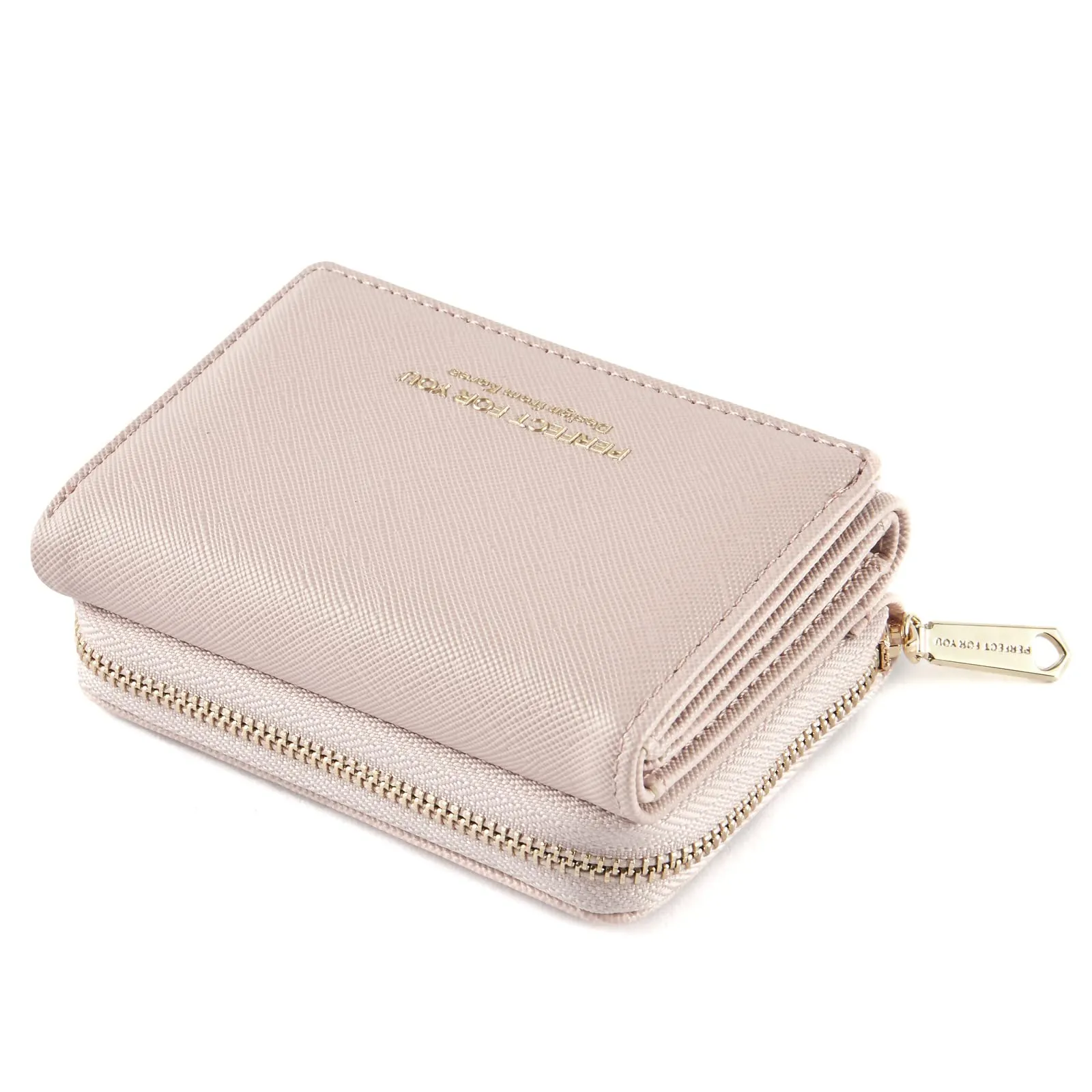Borsellino da donna, Portafoglio da donna, Portafoglio da donna, Portafoglio da donna con grande capacità, Portafoglio da donna elegante e dolce con grande tasca per monete Rosa chiaro - immagine 1