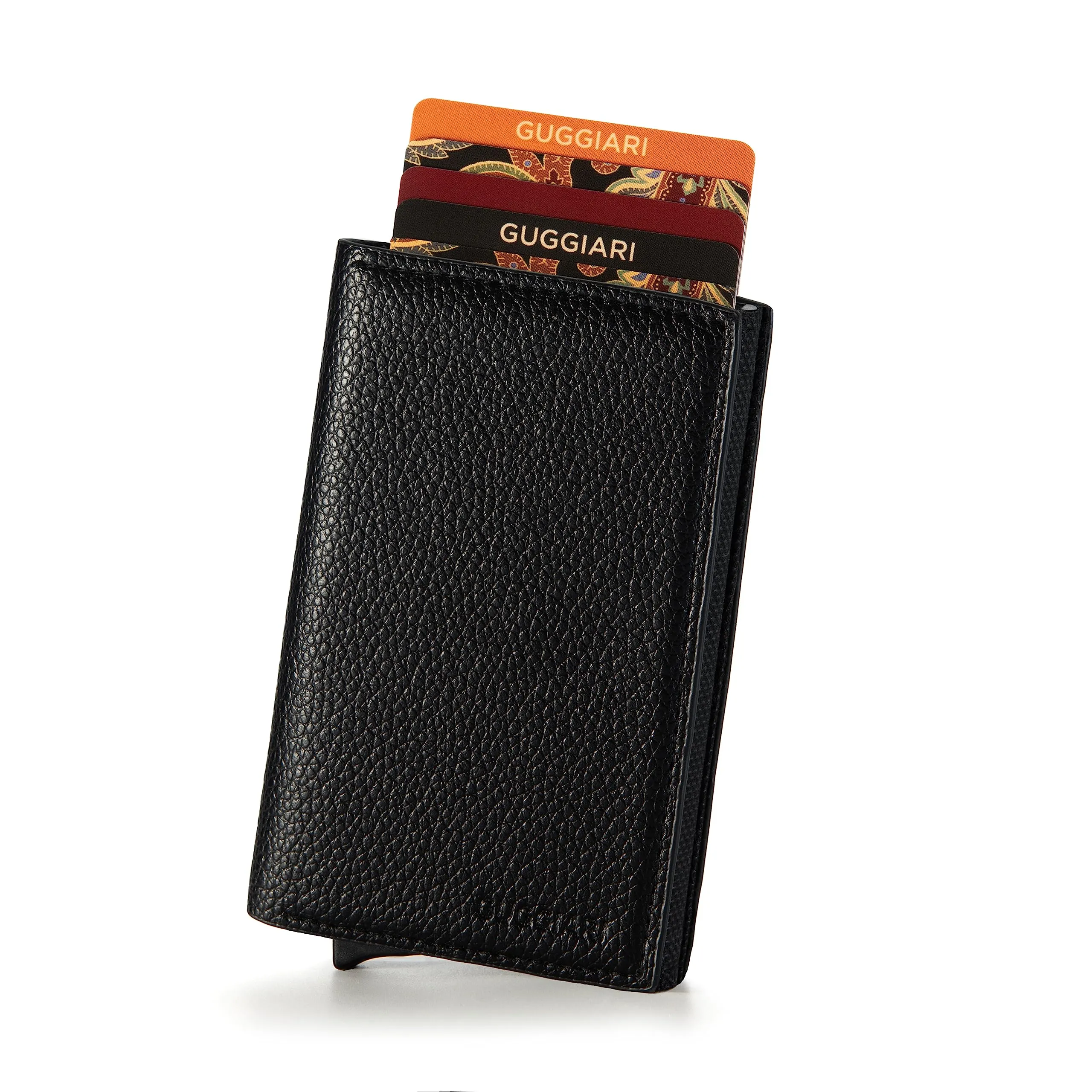 GUGGIARI® Porta Carte Credito RFID Alluminio, Magnetico - immagine 1