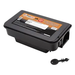 Trappola porta esca rodenticida per topi grande con sicurezza (23x12x7cm) PROTE054 - immagine 1
