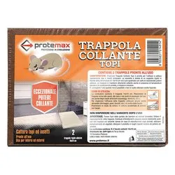 Trappola cattttura topi adesiva 2 pz (20x15cm) PROTE056 - immagine 1