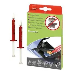Esca attrattivo naturale per topi 2 pz per trappola molla SUPERCAT 1041001K - immagine 1