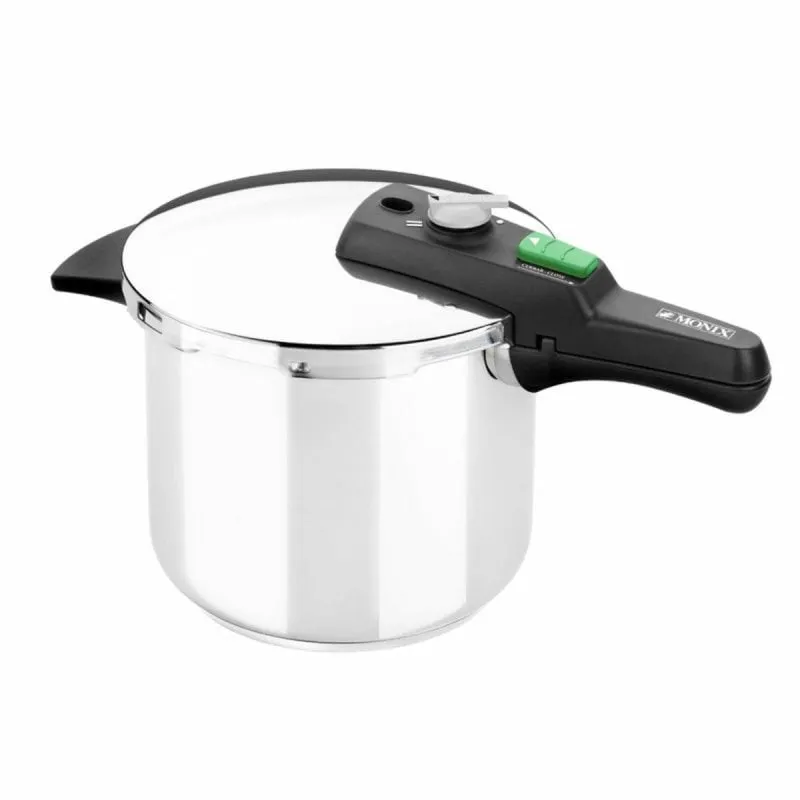 Olla a Presión Monix Quick M560004 Acero Inoxidable 9L Ø18cm Olla a Presión Monix Quick M560004 Acero Inoxidable 9L Ø18cm - immagine 1