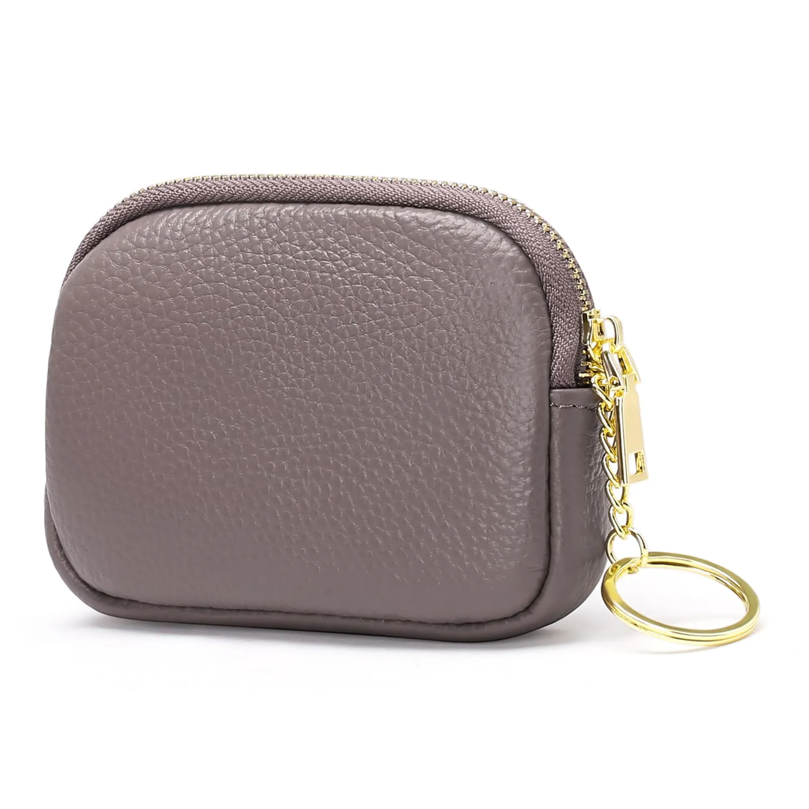 SENDEFN Portafoglio Donna in pelle, Portamonete Donna Slim, Portafoglio Piccolo con Portachiavi e zip, Mini Porta Monete Donna con 2 scomparti - immagine 1