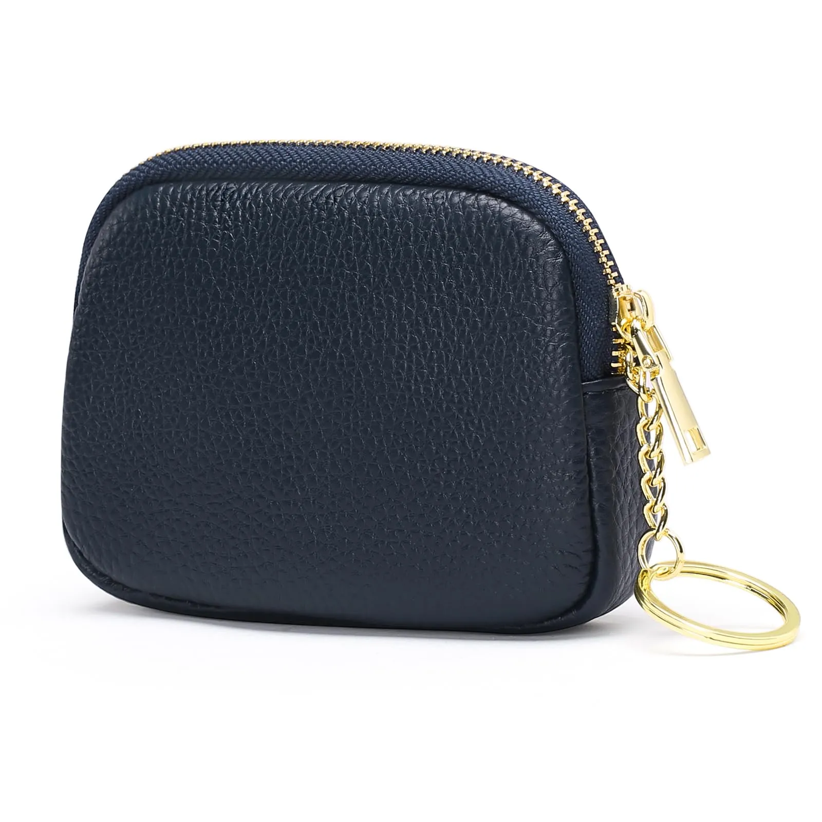 SENDEFN Portafoglio Donna in pelle, Portamonete Donna Slim, Portafoglio Piccolo con Portachiavi e zip, Mini Porta Monete Donna con 2 scomparti - immagine 1