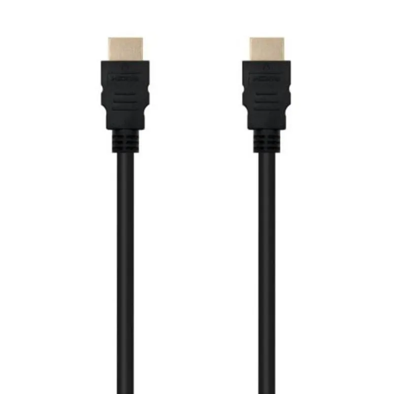 Cavo HDMI Nanocable V1.4 1 Metro Alta Velocità Ethernet Nero Cavo HDMI Nanocable V1.4 1 Metro Alta Velocità Ethernet Nero - immagine 1