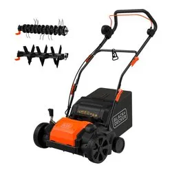 Arieggiatore elettrico scarificatore con sacco raccolta (1200W) BEOEP320-QS - immagine 1