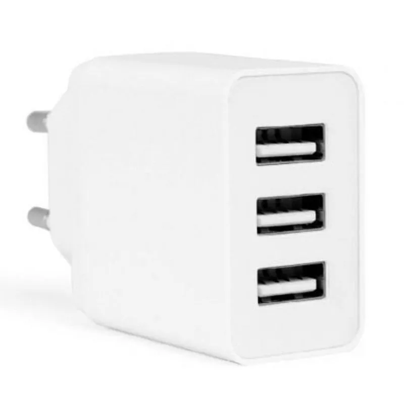 Caricatore da Parete Orbegozo EN 1100 3xUSB 17W Caricatore Multiplo USB - immagine 1
