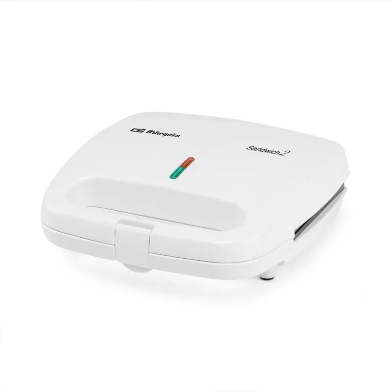 Sandwichera Orbegozo SW 4915 700-800W 4 Sándwiches Blanco Sandwichera Orbegozo SW 4915 700-800W 4 Sándwiches Blanco - immagine 1