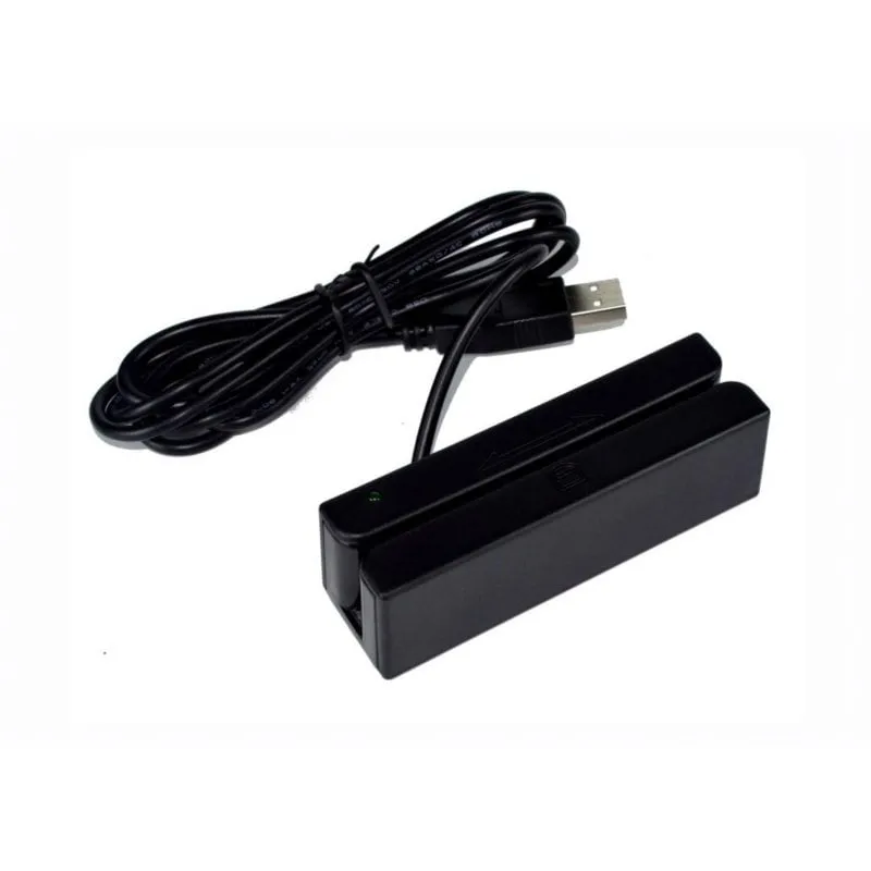 Lettore di Carte a Banda Magnetica Premier BM-90 USB Nero 15-120 cm/s - immagine 1