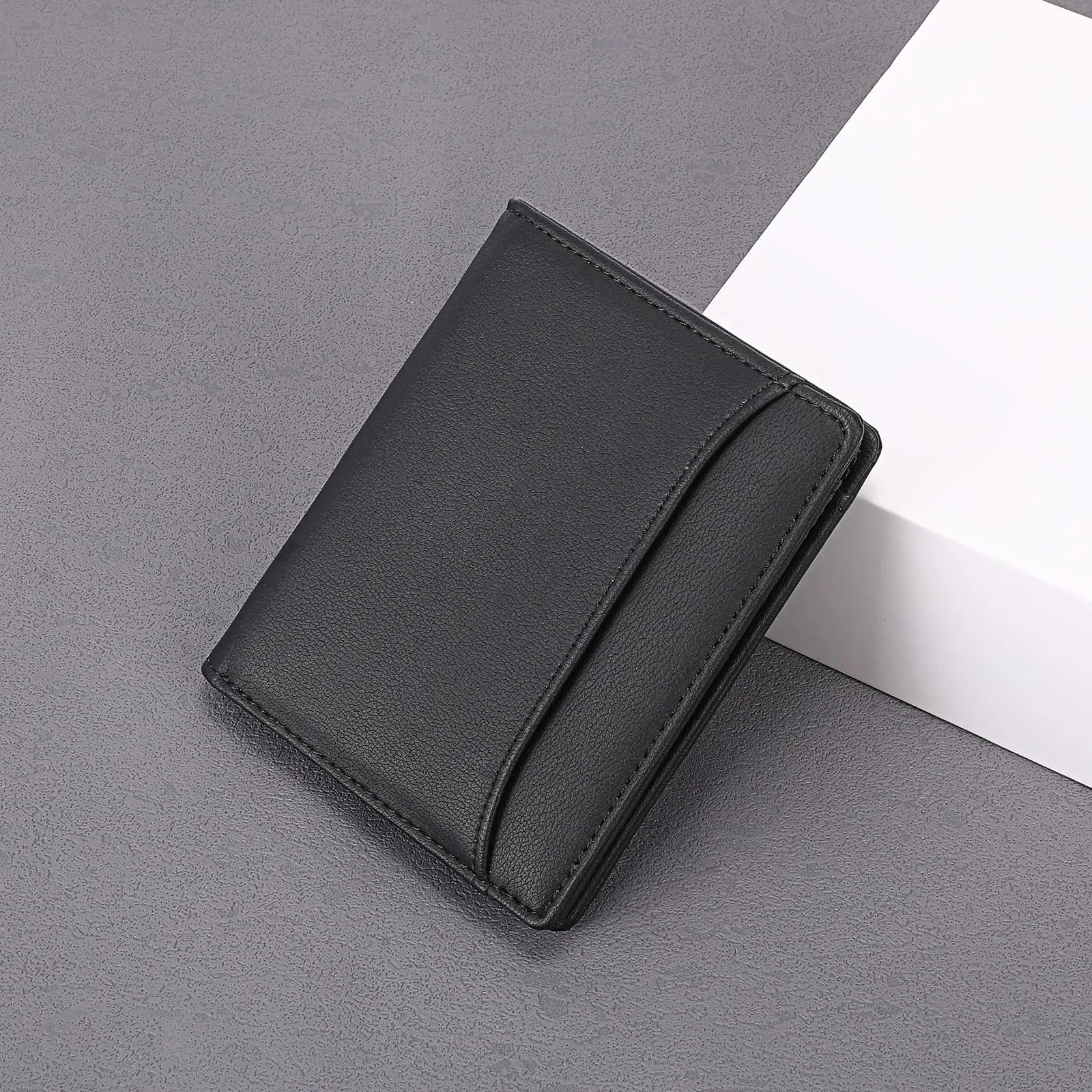 GAEKEAO Portafoglio Uomo Piccolo Portamonete con Protezione RFID slim 8 Porta Carte di Credito mini portafoglio uomo Pelle - immagine 8