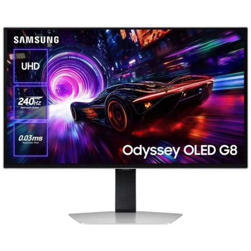 Monitor Samsung Odyssey G8 G81SF 27" UltraHD 4K 240Hz OLED FreeSync Premium Pro HDR10+ - immagine 1