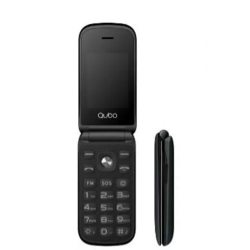 Telefono Mobile Qubo X-209 4G Nero con Display TFT LCD 2,4" 4G GSM Dual SIM Telefono Mobile Qubo X-209 4G Nero con Display TFT LCD 2,4" 4G GSM Dual SIM - immagine 1