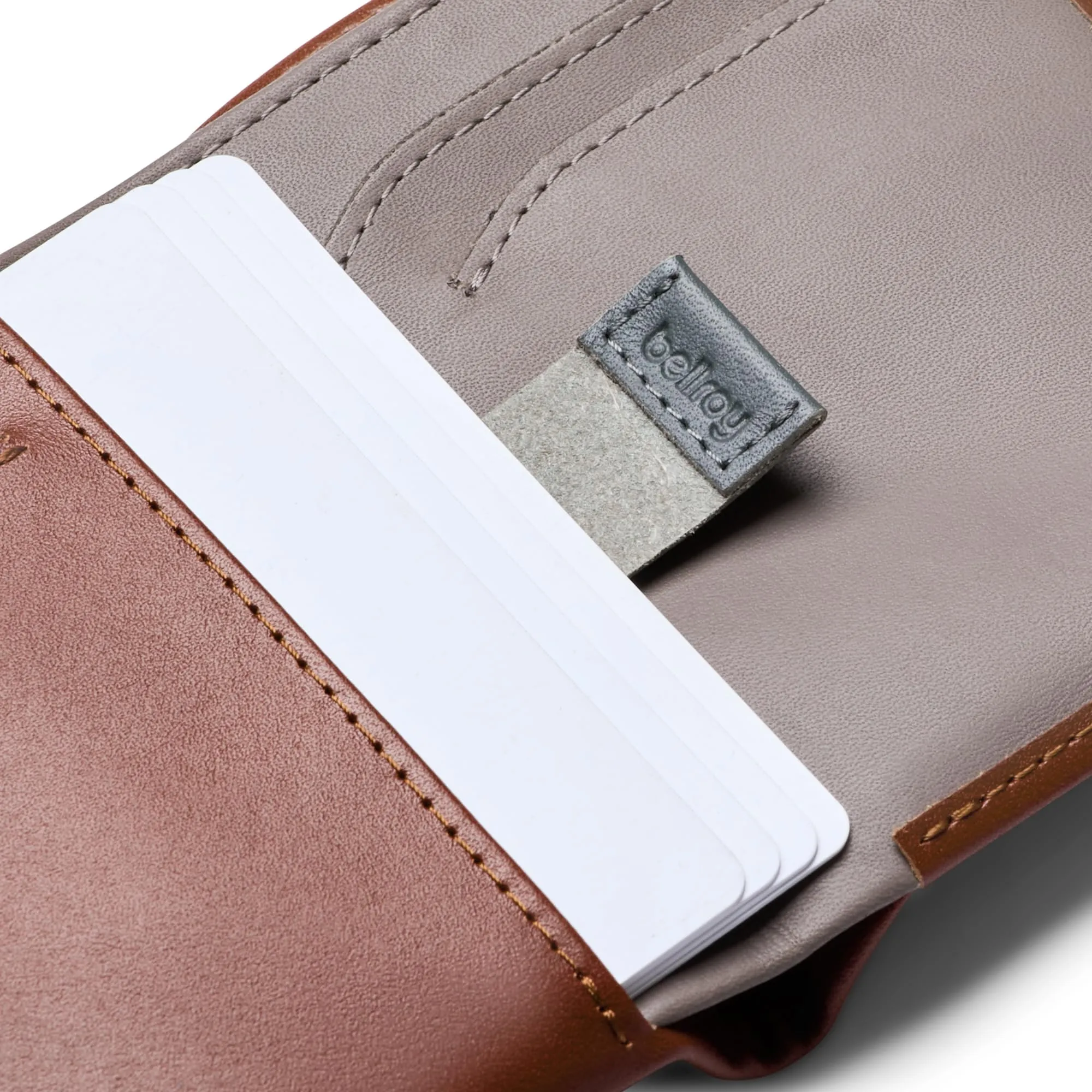 Bellroy Note Sleeve, Portafoglio sottile in pelle - Sienna - immagine 2