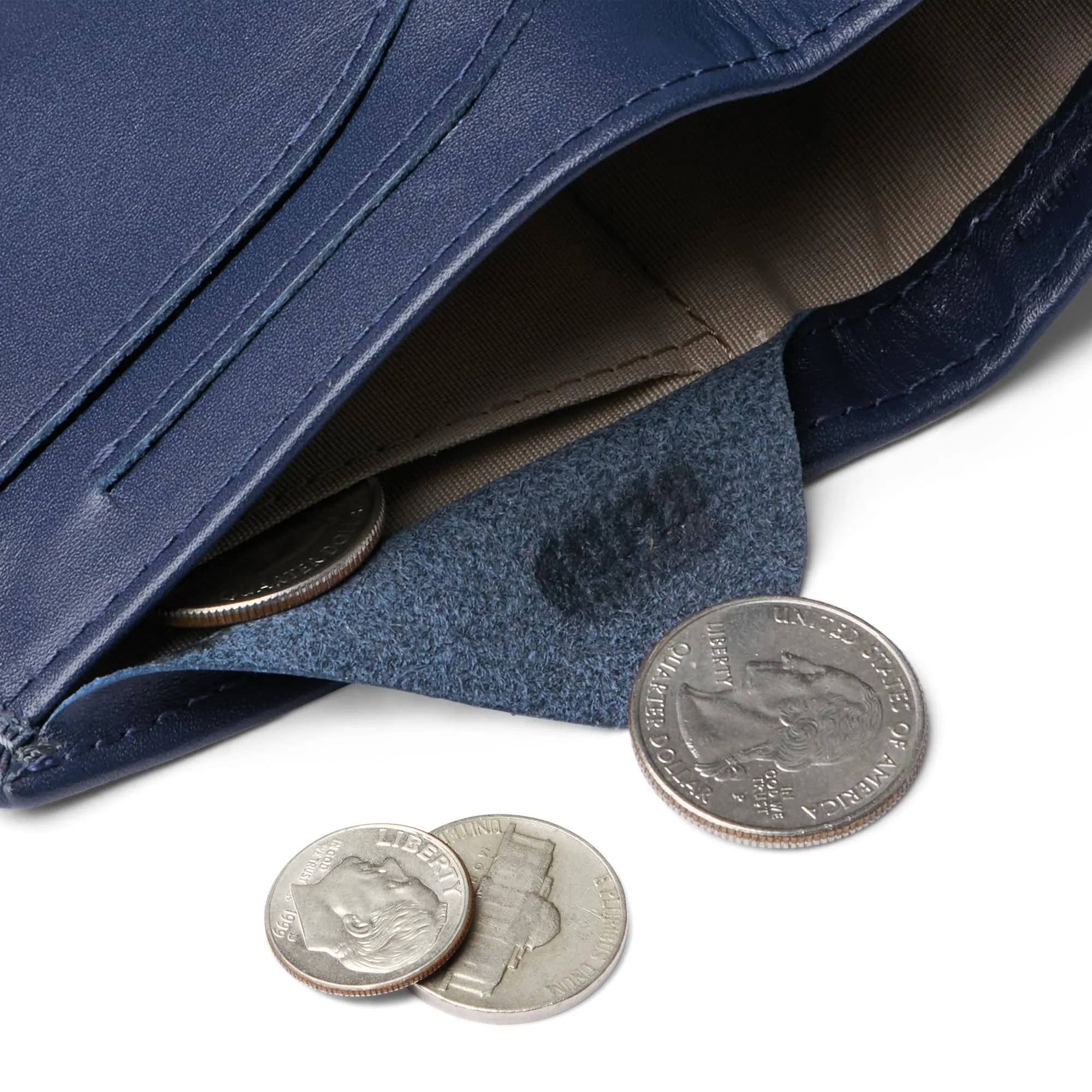 Bellroy Note Sleeve, Portafoglio sottile in pelle - Navy - immagine 5