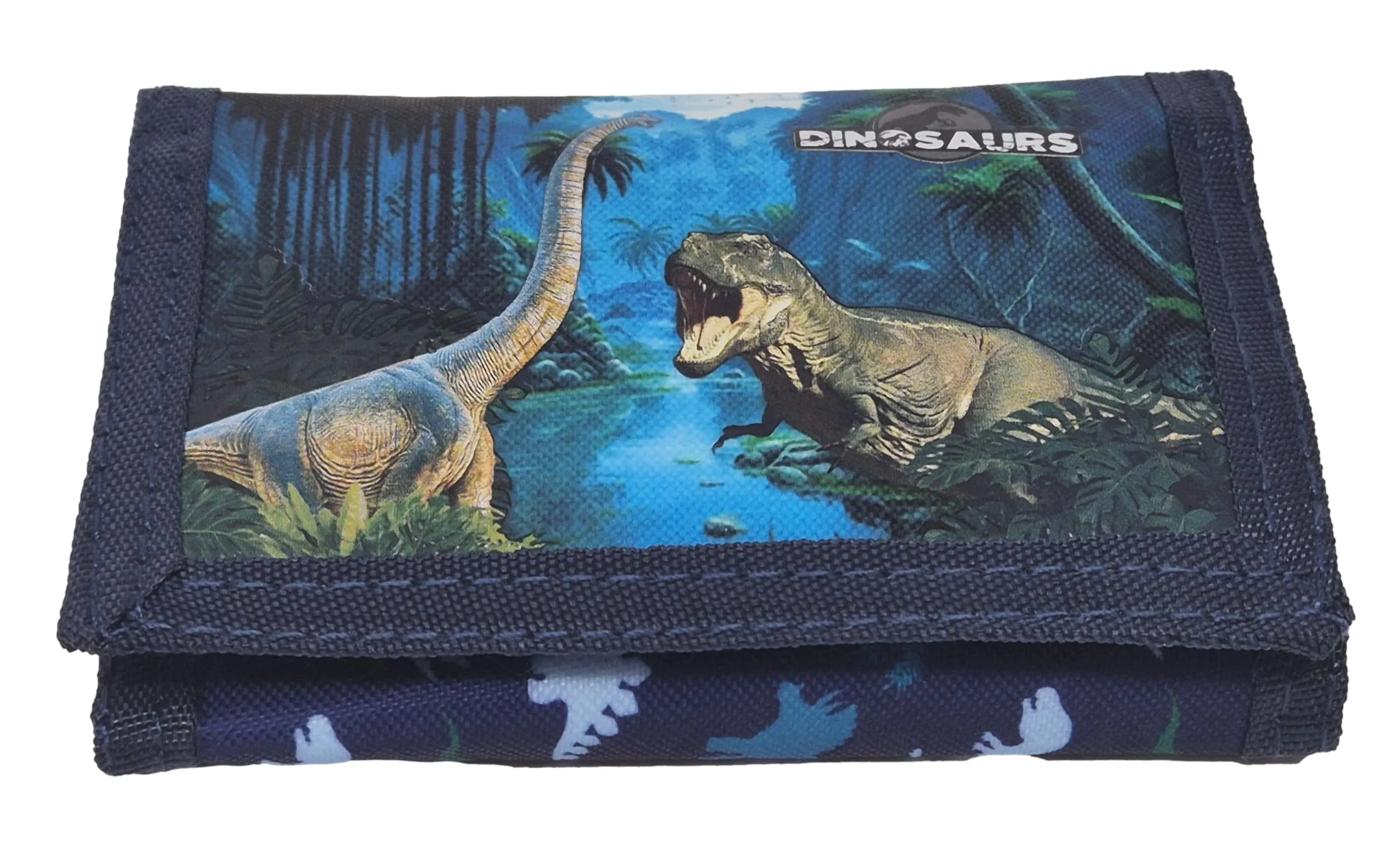 Theonoi Ottima Idea Regalo Horses/Bambini Portafoglio, Dinosauro Senza Nastro, 9 x 13 cm, Comic - immagine 2