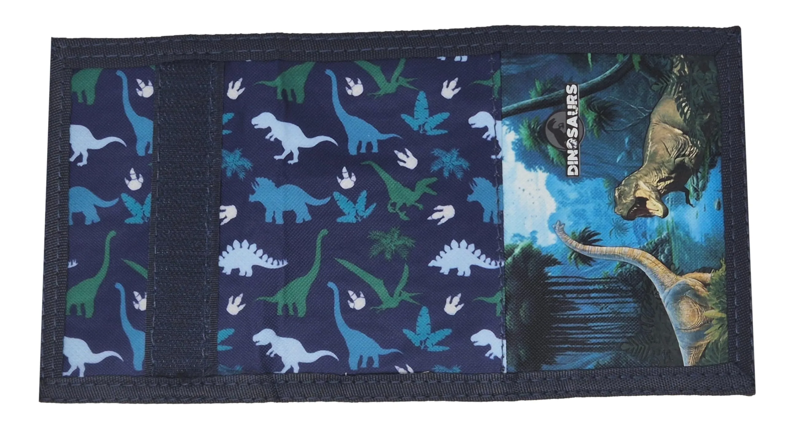 Theonoi Ottima Idea Regalo Horses/Bambini Portafoglio, Dinosauro Senza Nastro, 9 x 13 cm, Comic - immagine 4