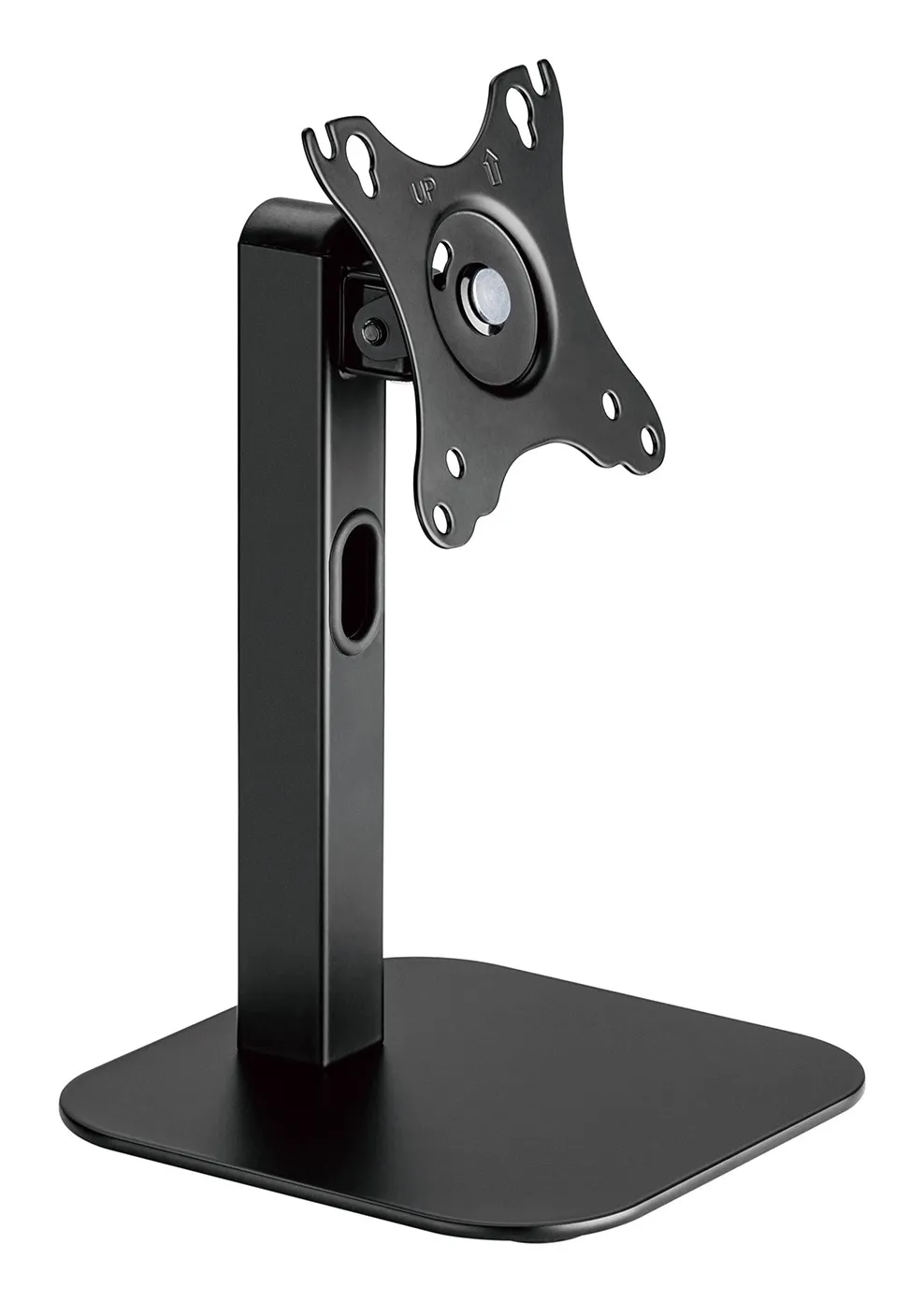 Soporte de Mesa AISENS DT24TSR-371 Giratorio Inclinable 2.5kg 10-24" Negro - immagine 1