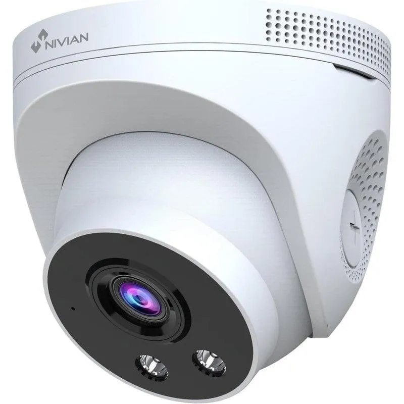 Videocamere di sorveglianza Nivian NV-DOM30-W6 2K Visione Notturna Interna Rilevamento IA Audio Bidirezionale - immagine 1