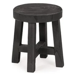 Porta piante legno tavolino (26x30cm) YAKO Nero 0742992 - immagine 1
