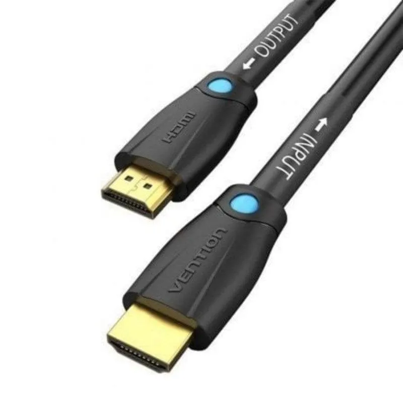 Cavo HDMI Vention AAMBJ 2.0 5m Nero 4K 60Hz Connettori Placcati Oro - immagine 1