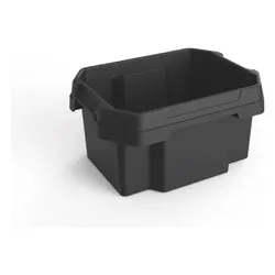 Contenitore multiuso 15 lt (38,5x29x19,5cm) FABER BOX Nero 1003215 - immagine 1