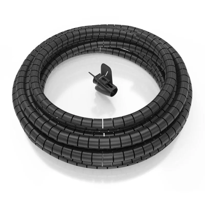 Organizzatore Cavi Aisens A151-0900 25mm 10m Nero Universale Organizzatore Cavi - immagine 1