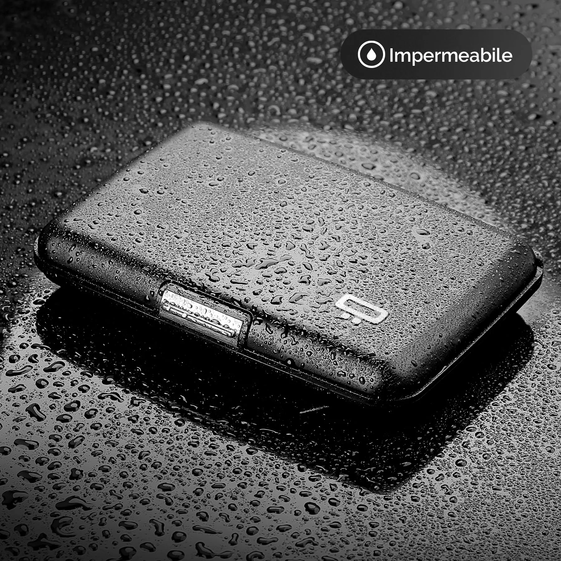 Portacarte in alluminio con protezione RFID. Modello: STOCKHOLM PREMIUM - immagine 7