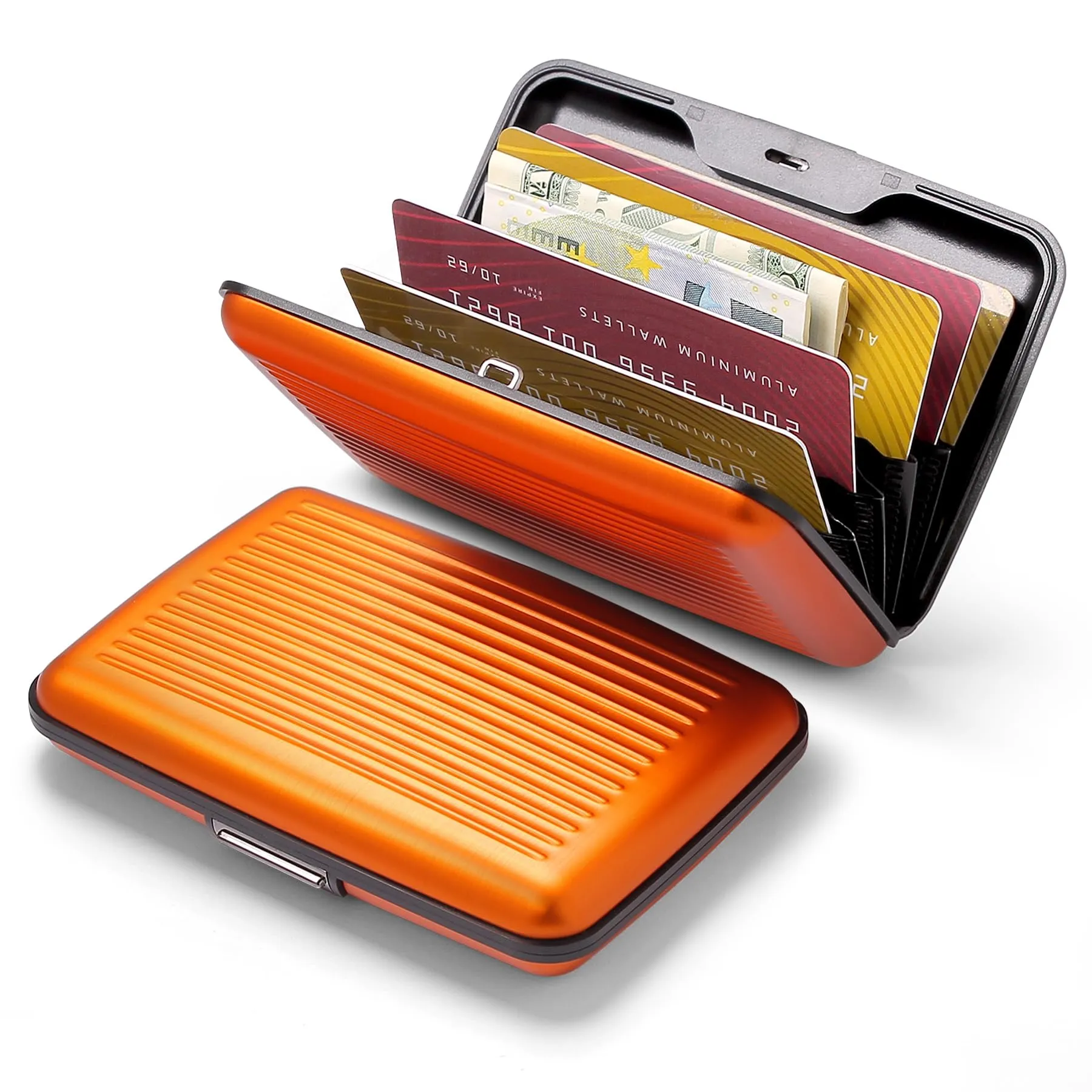 Portacarte in alluminio con protezione RFID. Modello: STOCKHOLM PREMIUM - immagine 2