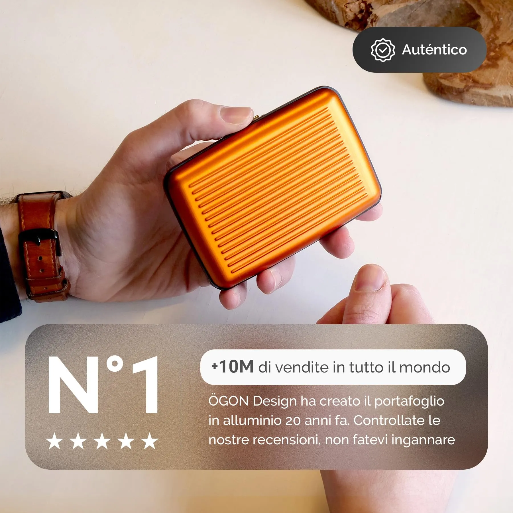 Portacarte in alluminio con protezione RFID. Modello: STOCKHOLM PREMIUM - immagine 3