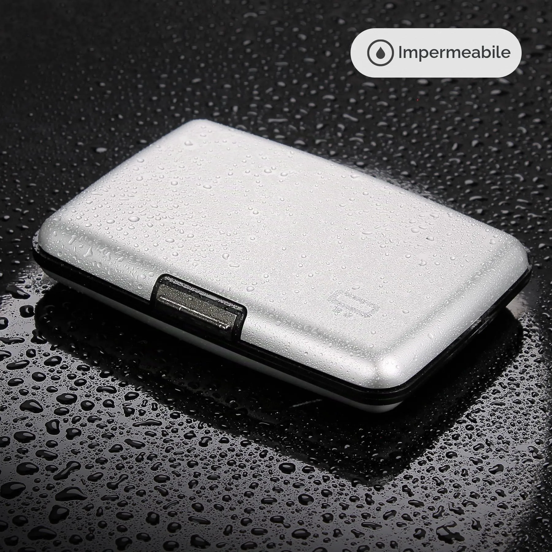 Portacarte in alluminio con protezione RFID. Modello: STOCKHOLM PREMIUM - immagine 8