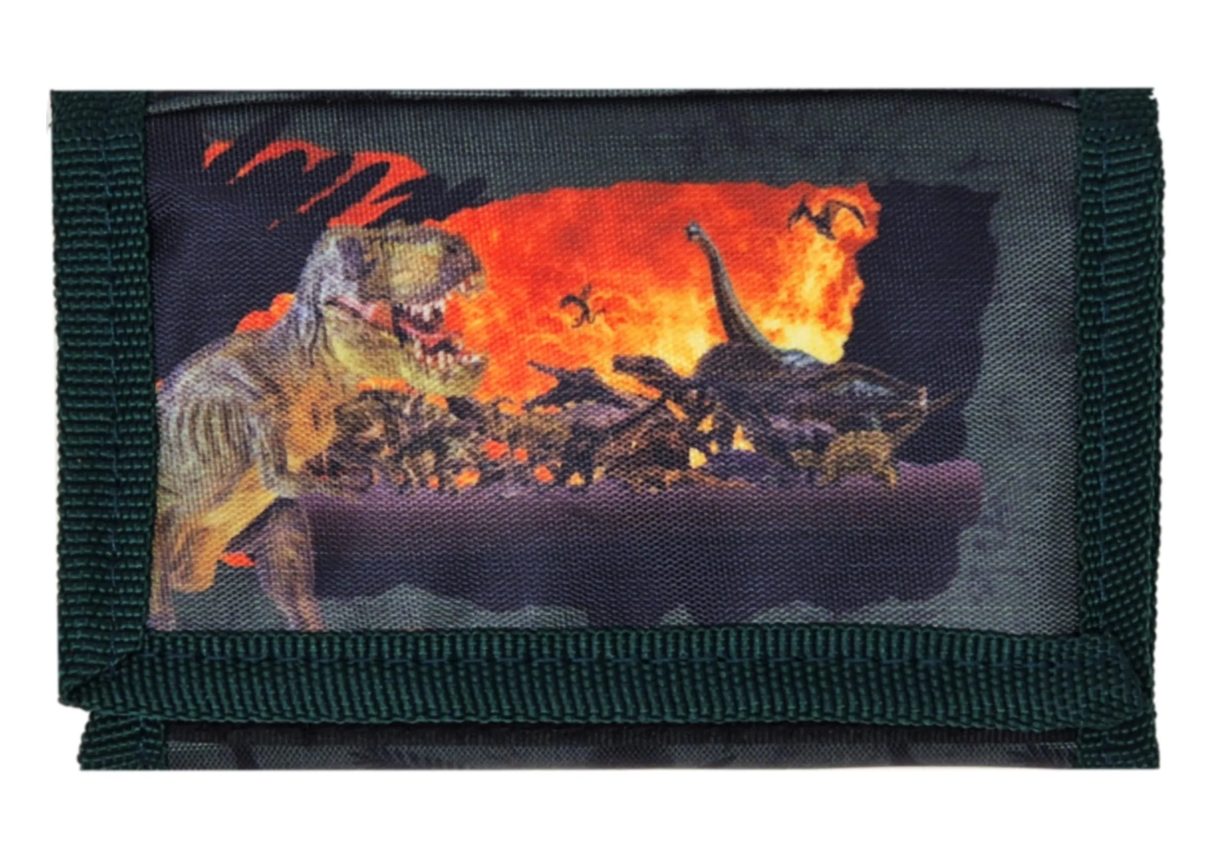 Theonoi Ottima Idea Regalo Horses/Bambini Portafoglio, Dinosauro, 9 x 13 cm, Comic - immagine 1