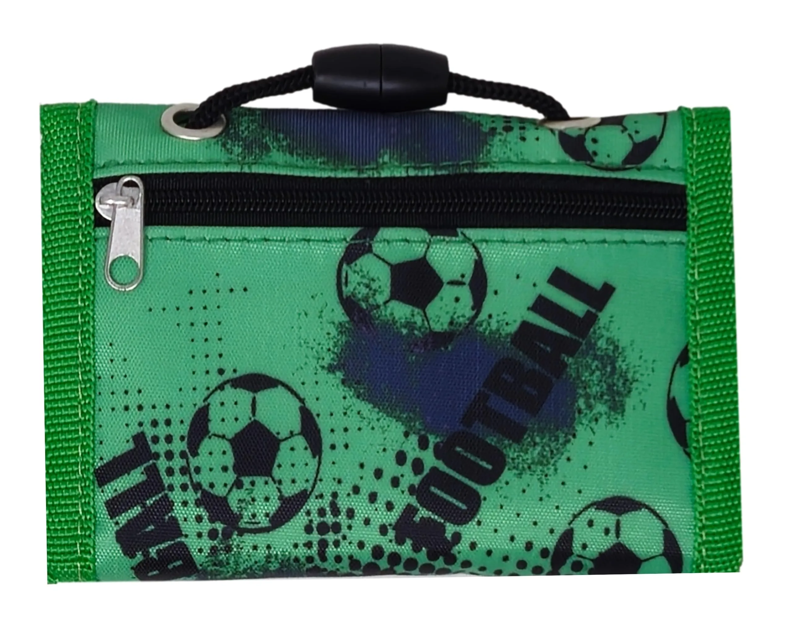 Theonoi - Ottima idea regalo Cavalli/Portafoglio per bambini/Portamonete/Portafoglio/Borsello, calcio, 9 x 13 cm - immagine 3