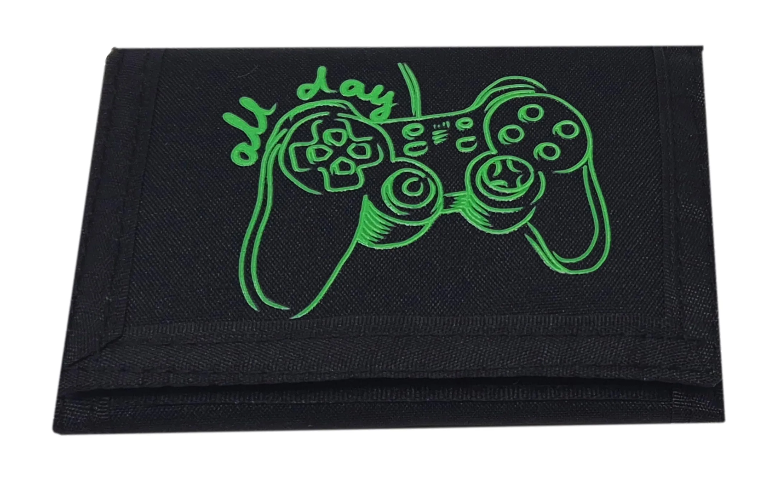 Theonoi Ottima idea regalo Cavalli/portafoglio per bambini/portafoglio/portafoglio/portafoglio/portafoglio, Gamer Black, 9 x 13 cm, Strip - immagine 2