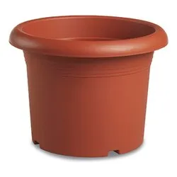 Vaso piante cilindro plastica (20x14cm) MEDITERRANEO Terracotta 89020 - immagine 1