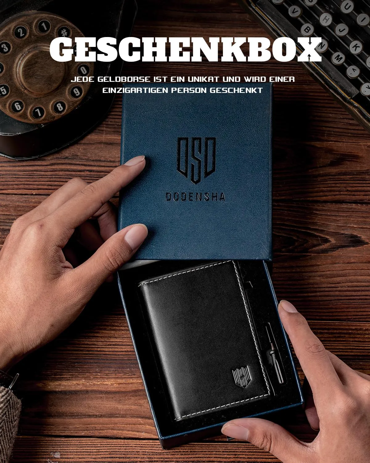 DODENSHA MagSnap - Portafoglio da uomo, sottile, con scomparto per monete, per oltre 10 carte, chiusura magnetica, protezione RFID, grigio argento, Kartenetui, Moderno - immagine 8