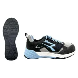 Scarpe antinfortunistica basse S1PS HI HRO FO SR ESD Arya (taglia 45 ) RED STRATOS Grigio e Azzurro RT20016-45 - immagine 1