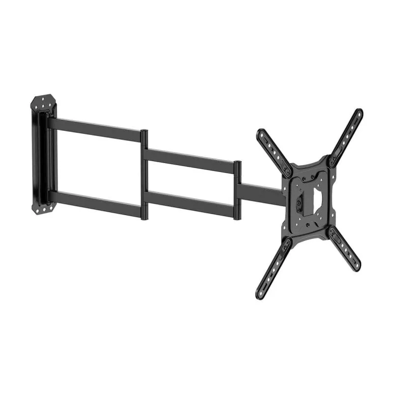Supporto Monitor AISENS WT65TSLE-385 Giratorio Inclinabile Nivelabile 35kg 23-65" Nero - immagine 1