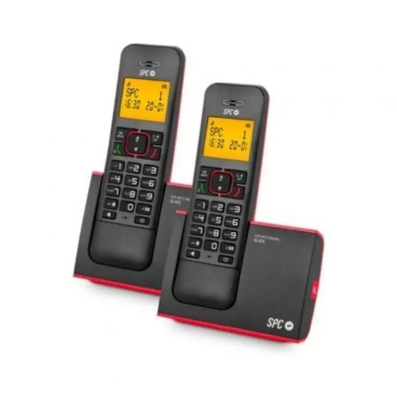 Telefono Wireless SPC Blade 7292RC2 Duo Rosso e Nero Telefono Wireless SPC Blade 7292RC2 Duo Rosso e Nero - immagine 1