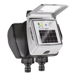 Programmatore per rubinetto Dual Bluetooth per microirrigazione goccia MYAQUASOLAR 8498 - immagine 1