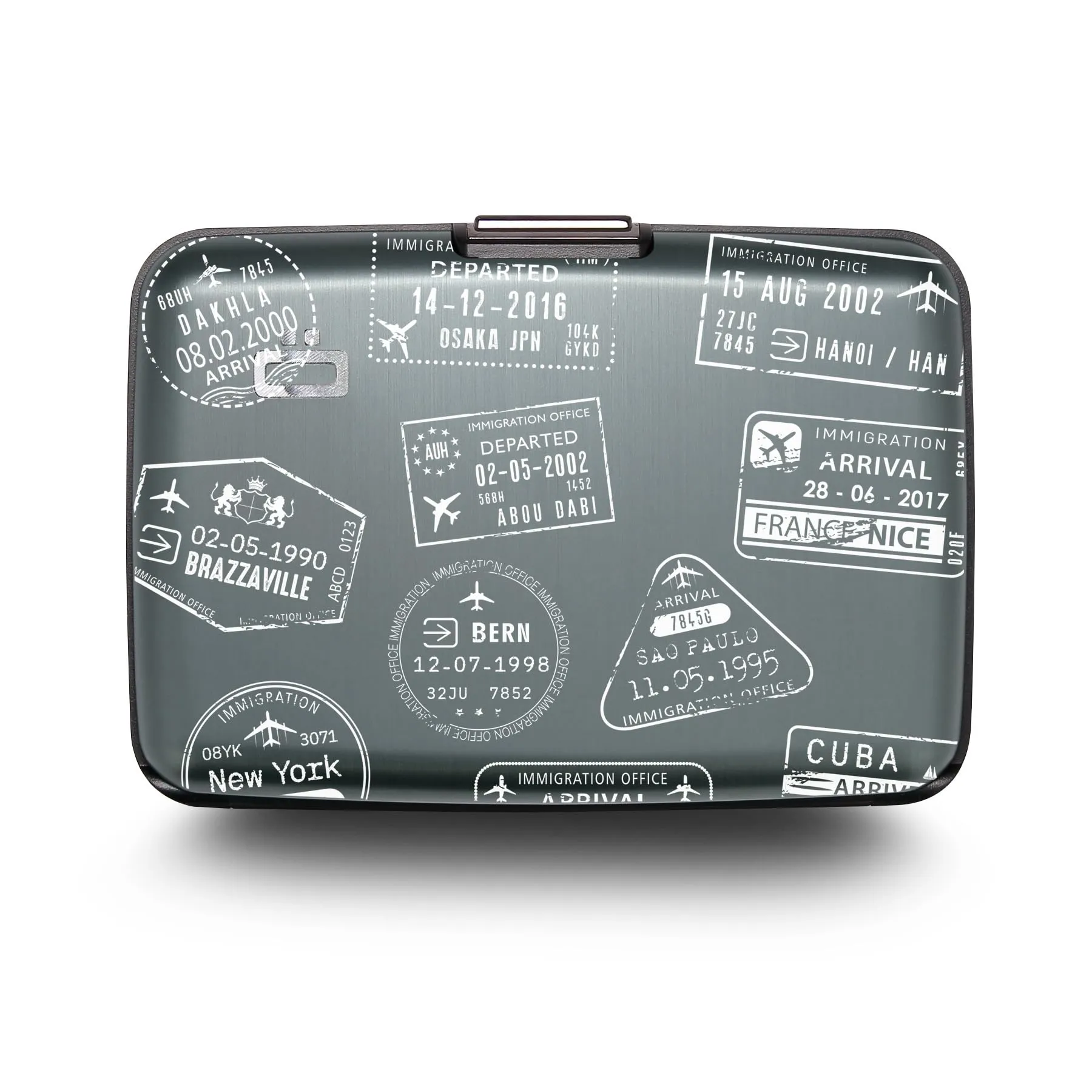 Portacarte in alluminio con protezione RFID. Modello: STOCKHOLM PREMIUM - immagine 1